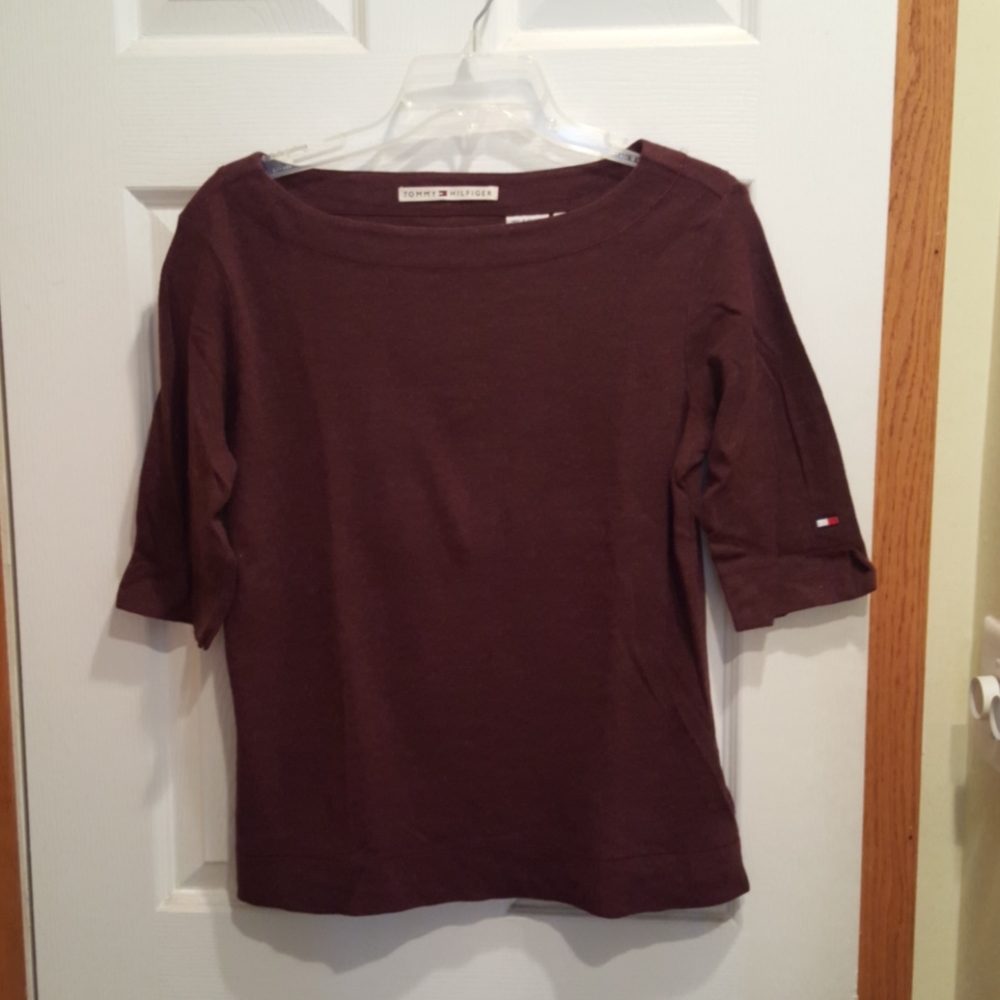 Tommy Hilfiger Boatneck Top
